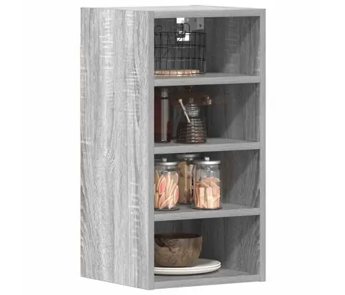 Rippuv Kapp "Riga", Hall Sonoma, 30X29,5X60 cm Töödeldud Puit