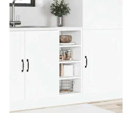 Alumine Kapp "Riga", Valge, 30 X 44,5 X 81,5 cm Töödeldud Puit