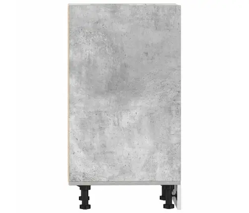 Alumine Kapp "Riga", Betoonhall, 30 X 44,5 X 81,5 cm Töödeldud Puit