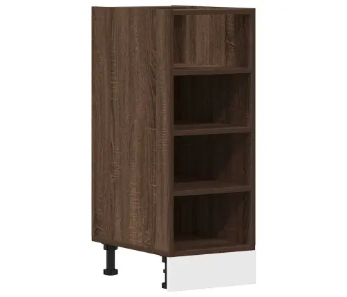 Alumine Kapp "Riga", Pruun Tamm, 30 X 44,5 X 81,5 cm Töödeldud Puit