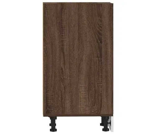 Alumine Kapp "Riga", Pruun Tamm, 30 X 44,5 X 81,5 cm Töödeldud Puit