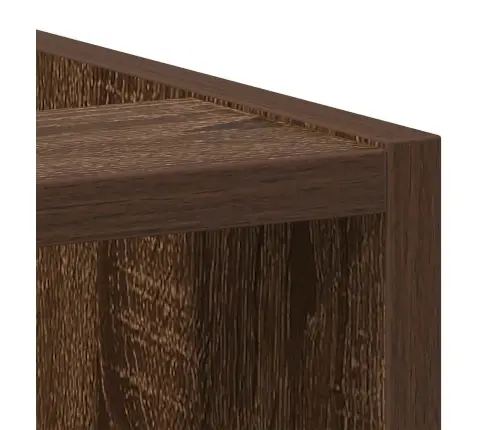 Alumine Kapp "Riga", Pruun Tamm, 30 X 44,5 X 81,5 cm Töödeldud Puit