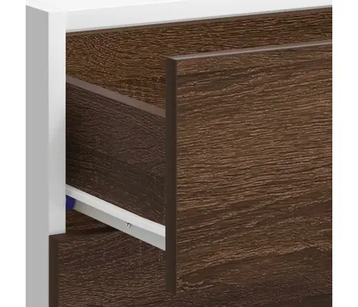 Alumine Kapp "Lyon", Pruun Tamm 40 X 46 X 81,5 cm Töödeldud Puit