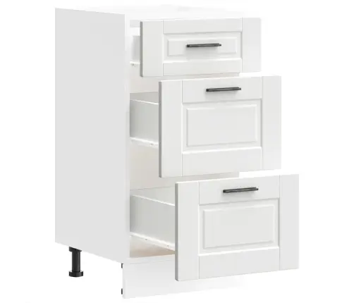 Köögi Aluskapp Porto, Valge, Tehispuit