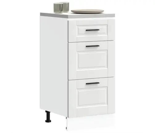 Köögi Aluskapp Porto, Valge, Tehispuit