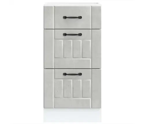 Köögi Aluskapp Lucca, Betoonhall, Tehispuit