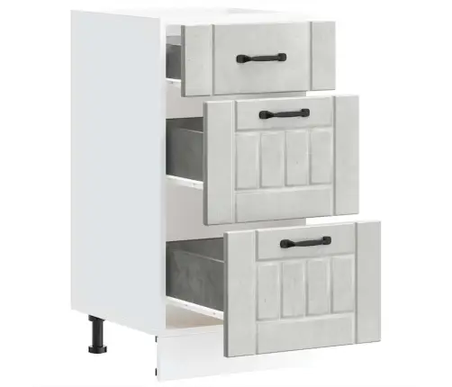 Köögi Aluskapp Lucca, Betoonhall, Tehispuit