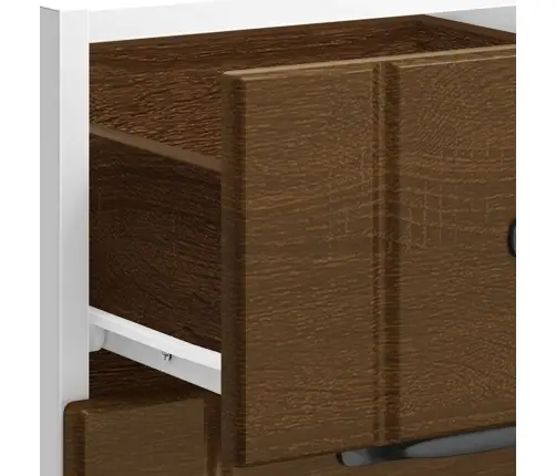 Virtuvės Spintelė, Lucca, Ruda Ąžuolo, Apdirbta Mediena