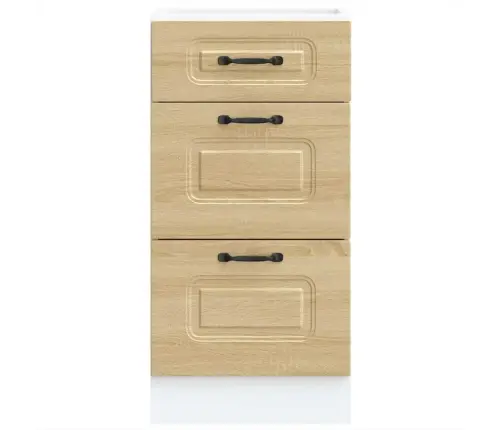 Virtuvės Spintelė, „Kalmar“, Blizgi Balta, Inžinerinė Mediena