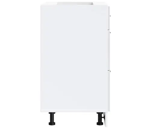 Virtuvės Spintelė, „Porto“, Blizgi Balta, Inžinerinė Mediena