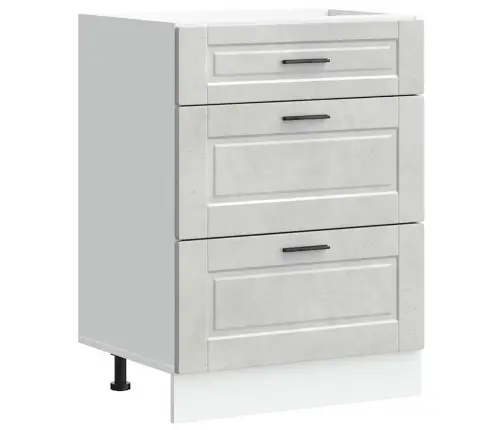 Köögi Aluskapp Porto, Betoonhall, Tehispuit