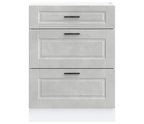 Köögi Aluskapp Porto, Betoonhall, Tehispuit