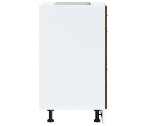 Virtuvės Spintelė, Porto, Ruda Ąžuolo, Apdirbta Mediena