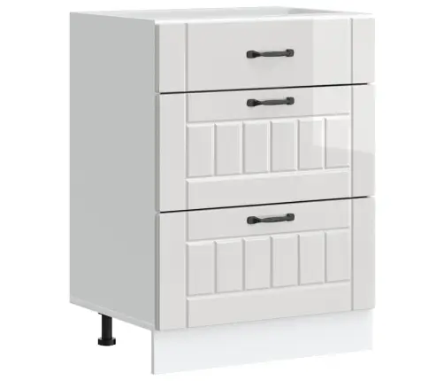 Virtuves Apakšējai Skapītis, Lucca, Inženierijas Koks Vidaxl