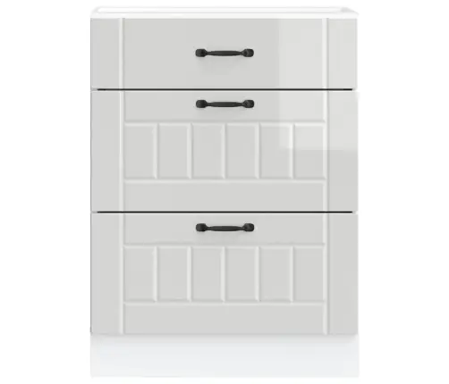 Virtuves Apakšējai Skapītis, Lucca, Inženierijas Koks Vidaxl