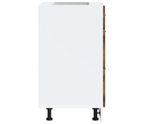 Köögi Aluskapp Lucca, Suitsutatud Tamm, Tehispuit