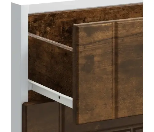 Köögi Aluskapp Lucca, Suitsutatud Tamm, Tehispuit