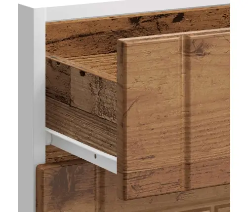 Köögi Aluskapp Lucca, Vana Puit, Tehispuit