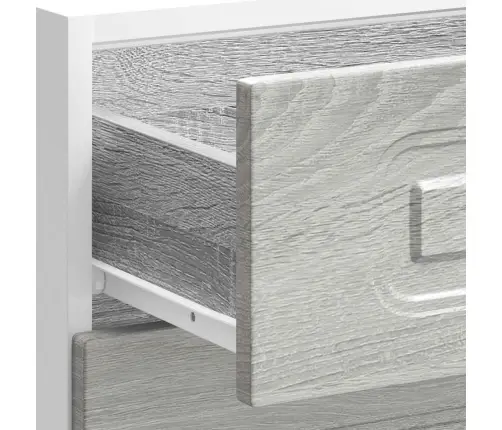 Virtuvės Spintelė, Kalmar, Pilka, Apdirbta Mediena