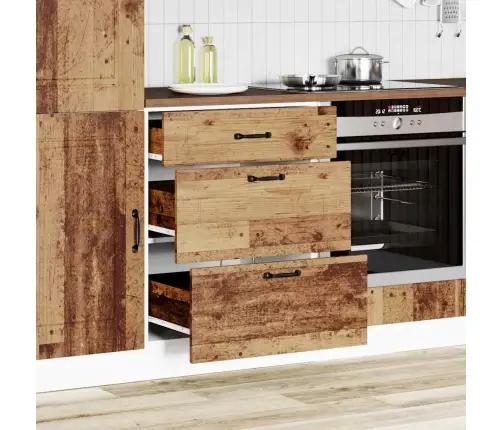 Virtuves Apakšējai Skapītis, Kalmar, Veca Koka Vidaxl