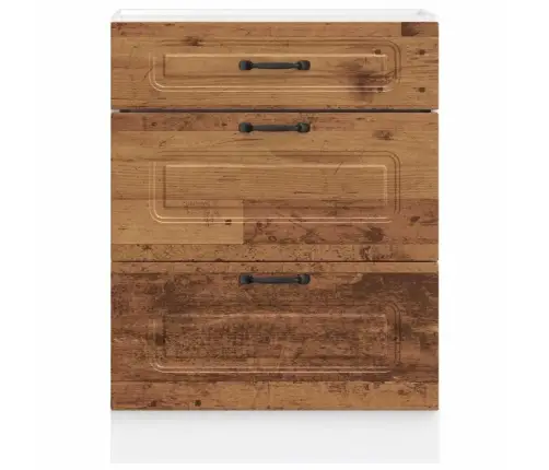 Virtuves Apakšējai Skapītis, Kalmar, Veca Koka Vidaxl