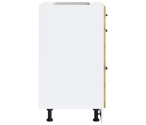 Virtuvės Spintelė, Kalmar, Artisano Ąžuolo, Apdirbta Mediena