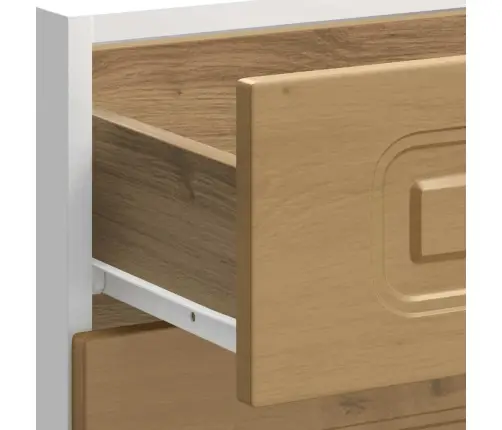 Virtuvės Spintelė, Kalmar, Artisano Ąžuolo, Apdirbta Mediena