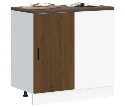 Kriauklės Pagrindo Spintelė “Lyon" Ruda Ąžuolo