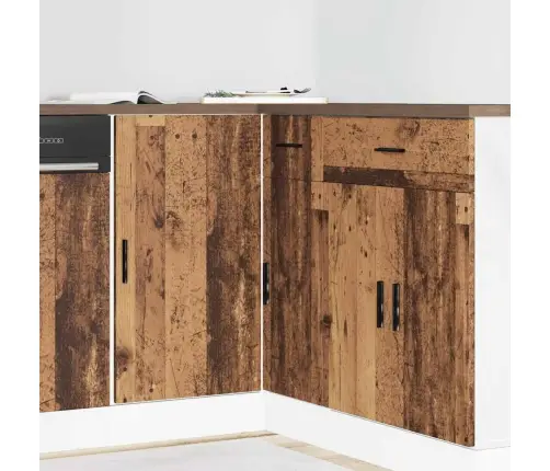 Kriauklės Pagrindo Spintelė “Lyon" Old Wood Engineered Wood