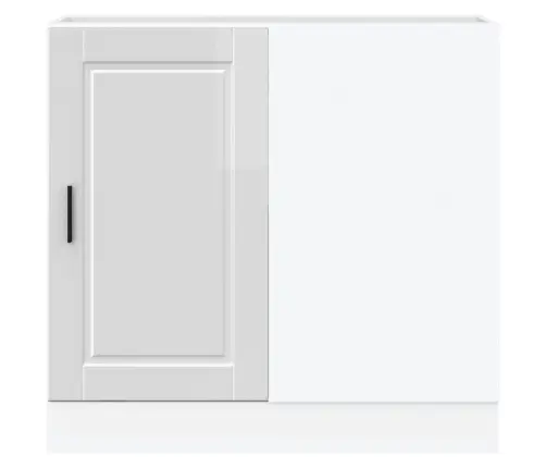 Virtuvės Spintelė, „Porto“, Blizgi Balta, Inžinerinė Mediena