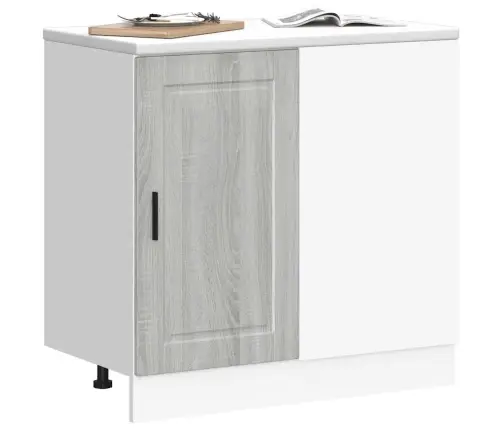 Köögi Aluskapp Porto, Hall Sonoma Tamm, Tehispuit