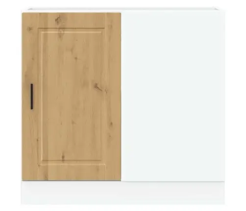 Virtuvės Spintelė, Porto, Artisano Ąžuolo, Apdirbta Mediena