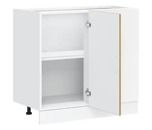 Virtuvės Spintelė, Porto, Artisano Ąžuolo, Apdirbta Mediena