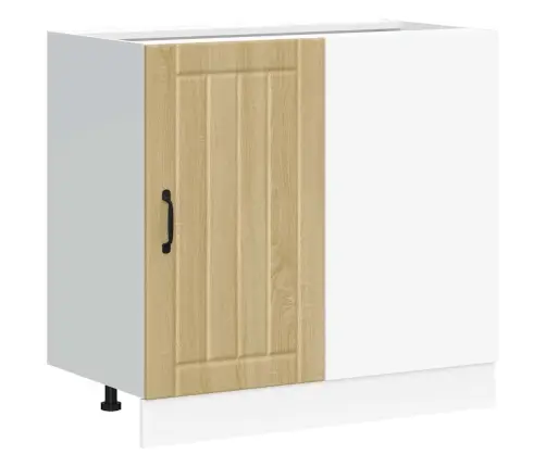 Köögi Alumine Kapp Lucca, Sonoma-Tamm, Tehispuit