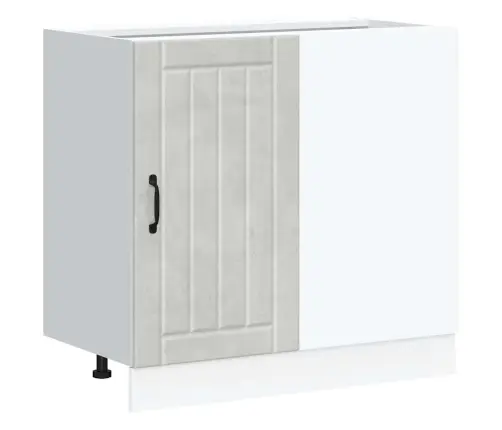 Virtuvės Apatinė Spintelė "Lucca" Betoninė Pilka