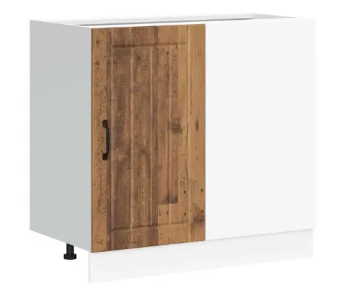 Virtuvės Apatinė Spintelė "Lucca" Senos Medienos