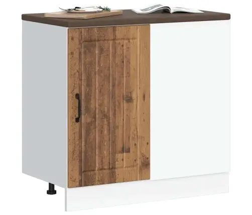 Virtuvės Apatinė Spintelė "Lucca" Senos Medienos