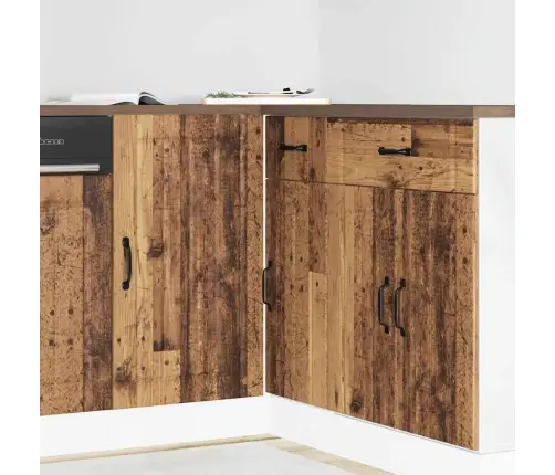 Virtuvės Apatinė Spintelė "Lucca" Senos Medienos