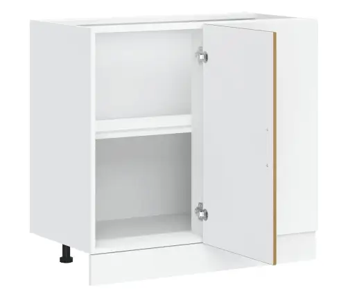 Köögi Alumine Kapp Lucca, Käsitöötamm, Tehispuit