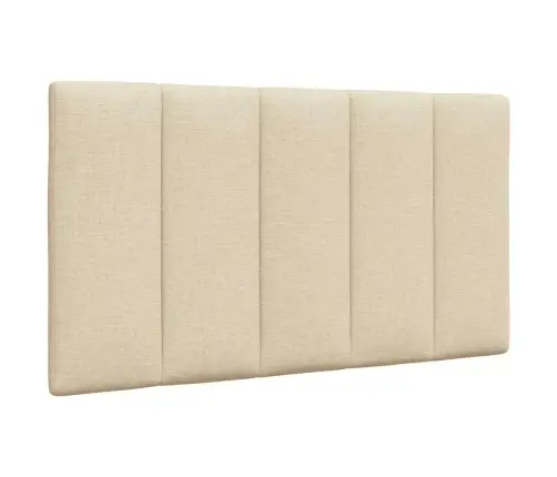 Gultas Rāmis Bez Matrača, Krēma, 90X200Cm Audums Vidaxl