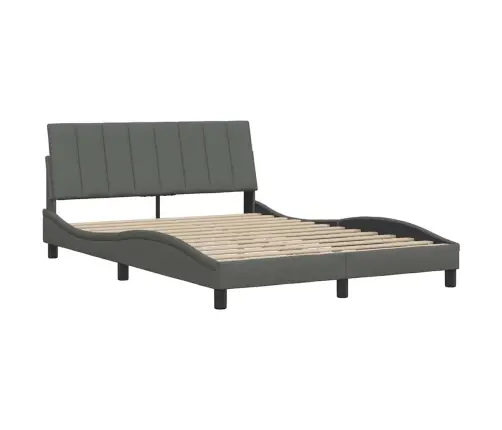 Lovos Rėmas Be Čiužinio, Hanko, Tamsiai Pilkas, 120X200cm Audinys