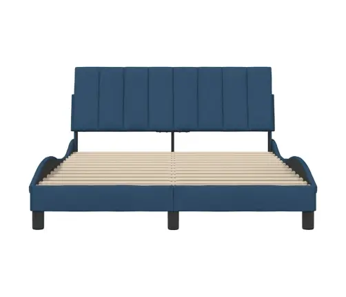 Voodiraam Ilma Madratsita Hanko, Tumesinine, 120X200 cm Kangas