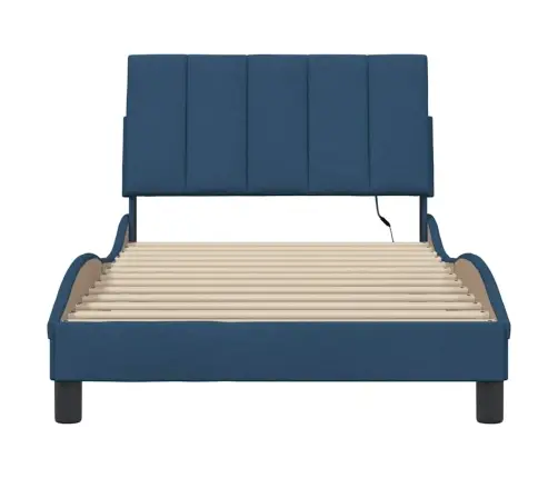 Lovos Rėmas Be Čiužinio, Hanko, Mėlynas, 100X200 cm Audinys