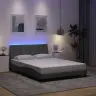 Gultas Rāmis Bez Matrača, Gaiši Pelēks, 120X200 Cm, Audums Vidaxl