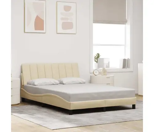 Voodiraam Ilma Madratsita Hanko, Kreemjas, 140X200 cm Kangas