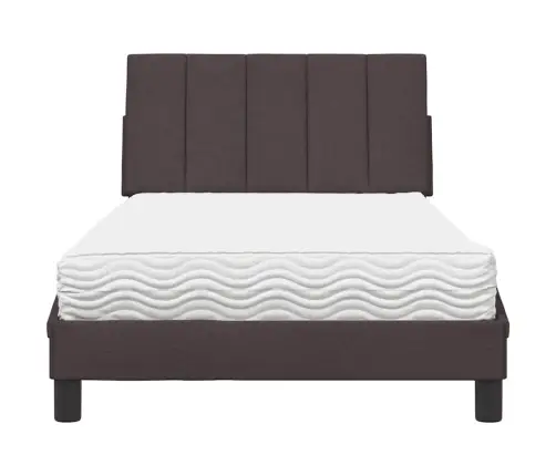 Voodi Madratsiga Hanko, Tumepruun, 100 X 200 cm Kangas