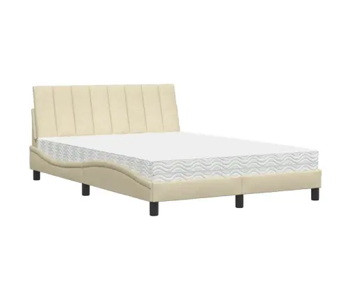 Voodi Madratsiga Hanko, Kreemjas, 120X200 cm Kangas