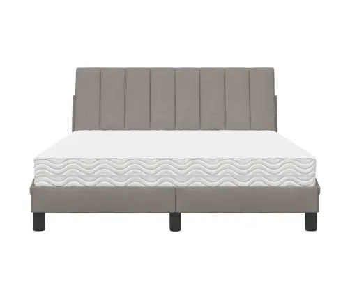 Voodi Madratsiga Hanko, Pruunikashall, 140X200 cm Kangas