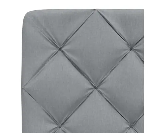 Voodiraam Ilma Madratsita, Helehall, 160X200 cm Kangas Voodiraam Ilma Madratsita, Helehall, 160X200 cm Kangas