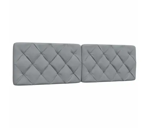 Gulta Bez Matrača, Gaiši Pelēks, 180X200 Cm, Audums Vidaxl